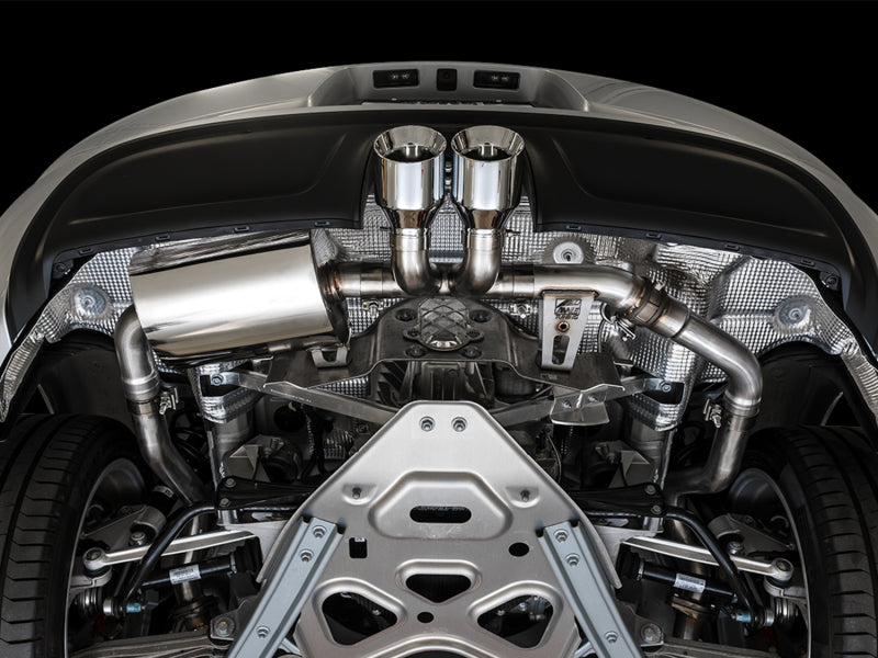 AWE Tuning Porsche 718 Boxster / Cayman SwitchPath Exhaust (PSE Only) - Chrome Silver Tips - photo 4