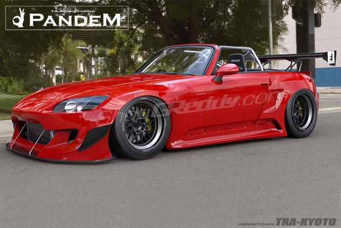 GReddy 2000-2009 Honda S2000 Greddy X Pandem Rear Over Fenders