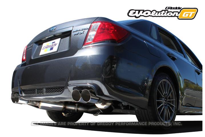 GReddy 2011-2014 Subaru STI Sedan Evolution GT Exhaust - photo 2