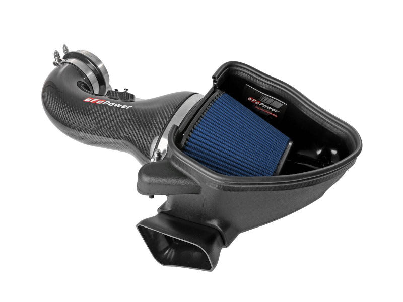aFe 2017-2024 Chevrolet Camaro ZL1 (6.2L-V8) Track Series Carbon Fiber CAI System w/ Pro 5R Filters (afe57-10018R)