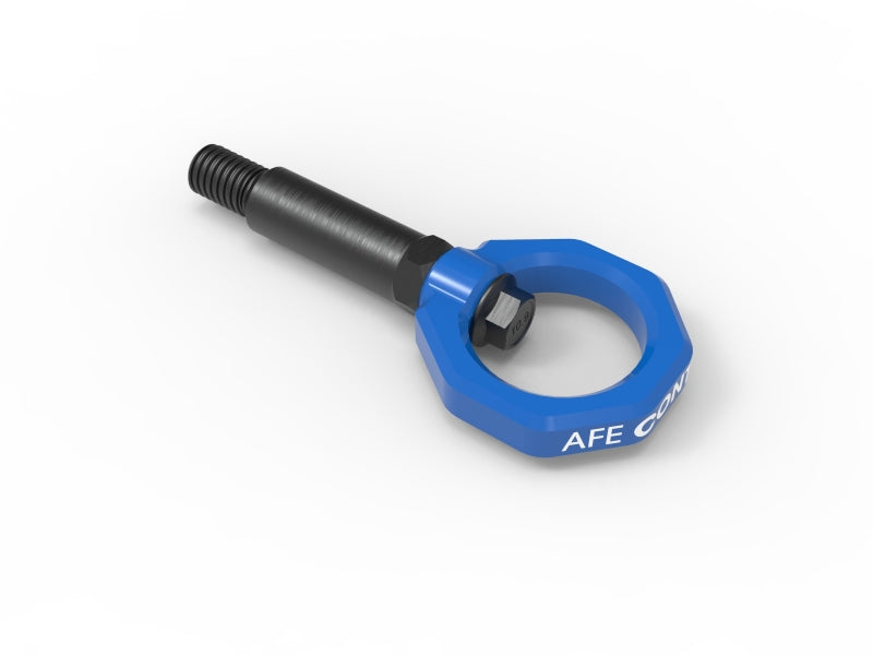 aFe Control Front Tow Hook Blue 20-21 Toyota GR Supra (A90) (450-721001-L) - photo 2