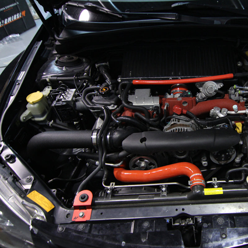 Mishimoto 2008+ Subaru WRX/STi Performance Cold Air Intake Kit - Wrinkle Black (misMMAI-STI-08WBK) - photo 5