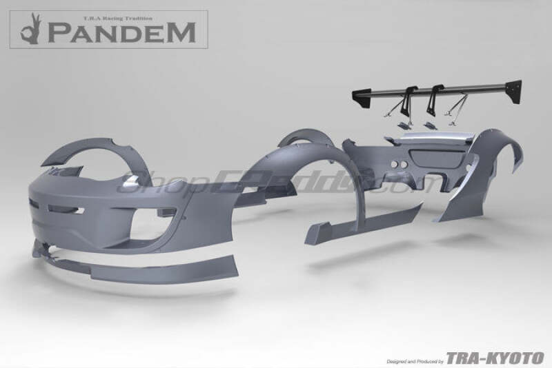 GReddy Pandem RB 2009-2012 Porsche Cayman Complete Wide Body Aero Kit WITH WING - photo 3