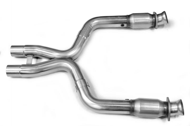 Kooks Headers 2011-2014 Ford Mustang GT 1-7/8 x3 Header & Green Catted X-Pipe Kit