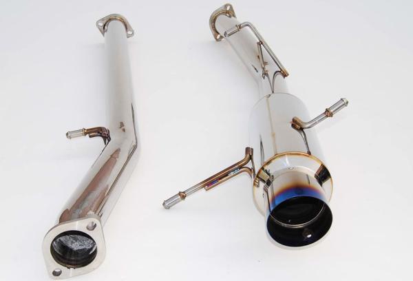 Invidia 2002-2007 WRX/STi 76mm N1 RACING Titanium Tip Cat-Back Exhaust