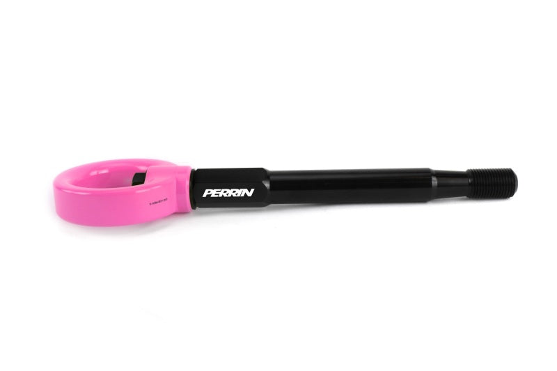 Perrin 08-14 Subaru WRX/STI (Sedan) / 20-25 Outback All Models Tow Hook Kit (Rear) - Hyper Pink (PSP-BDY-251HP) - photo 2