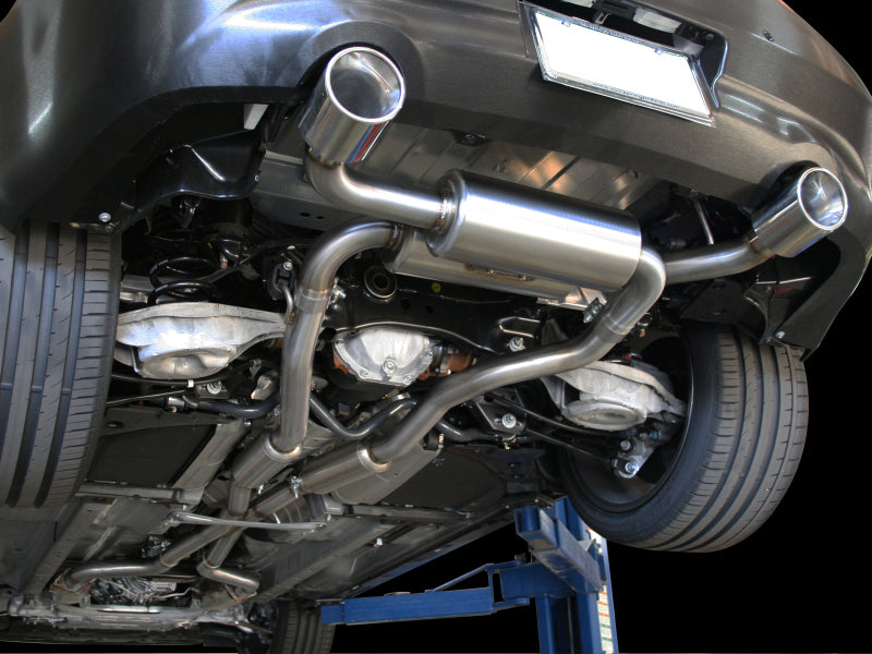 aFe Takeda 2-1/2in 304 Stainless Steel Cat-Back Exhaust Infiniti G37 08-13/Q60 2014-2015 V6-3.7 with Polished Tips - photo 6