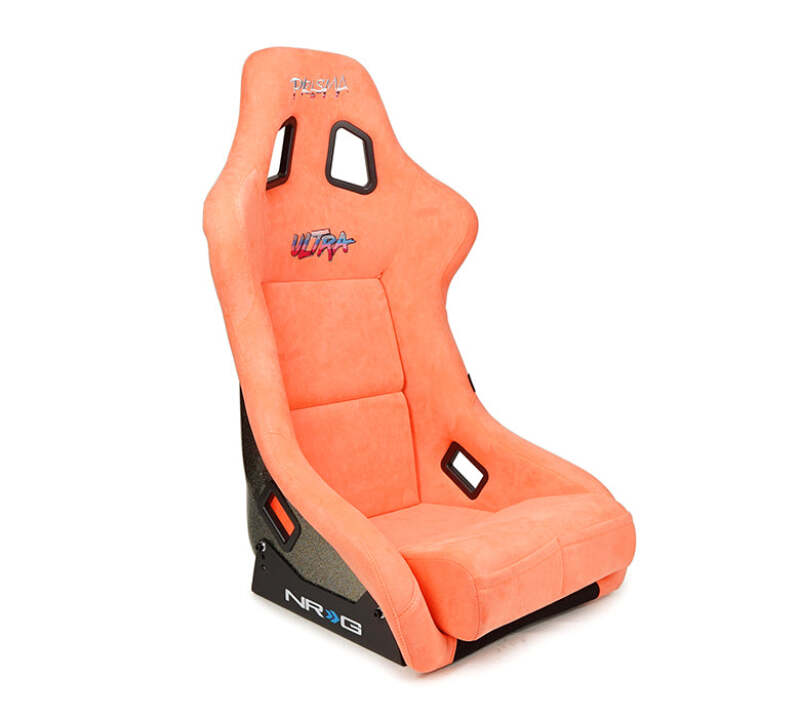 NRG FRP Bucket Seat ULTRA Edition W/ Grey Pearlized Back / Peach Microfiber Material - Large (FRP-302PH-ULTRA) - photo 3