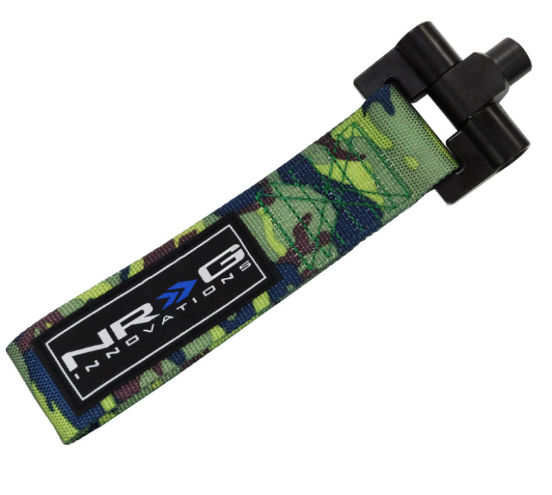 NRG Bolt-In Tow Strap Camo - Subaru WRX / STI 02-07 (5,000 lb Limit) (TOW-207CM1)