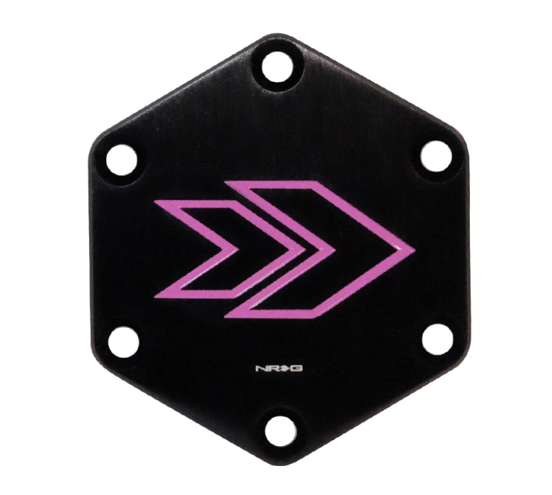 NRG Horn Button Delete - Arrow (Engraved) - Purple (STR-620PP)