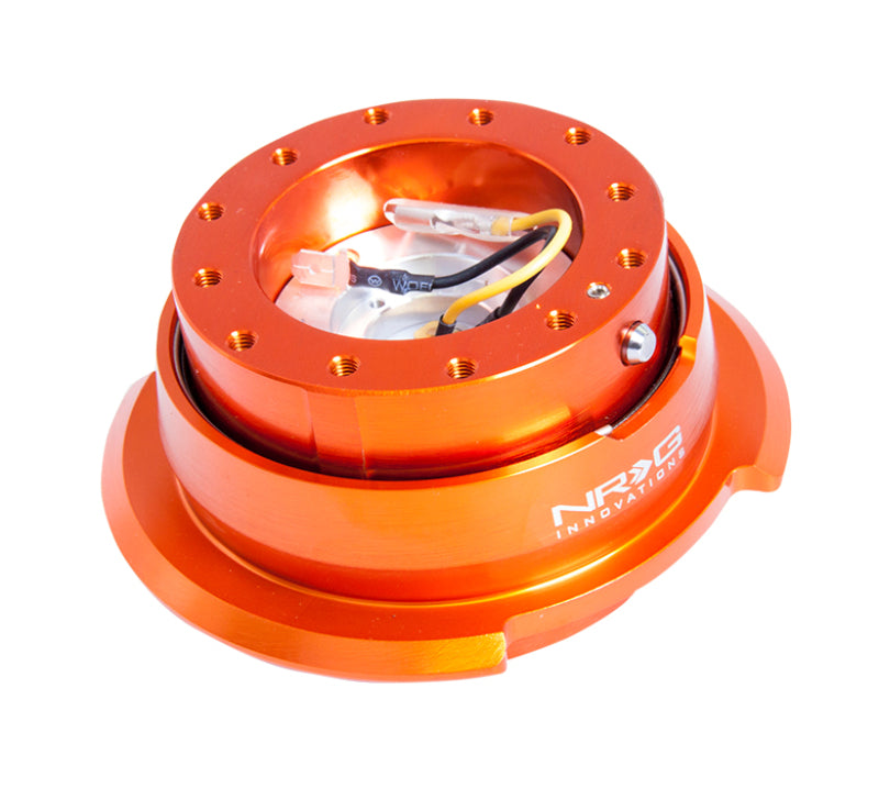 NRG Quick Release Kit Gen 2.8 - Orange Body / Titanium Chrome Ring (SRK-280OR)