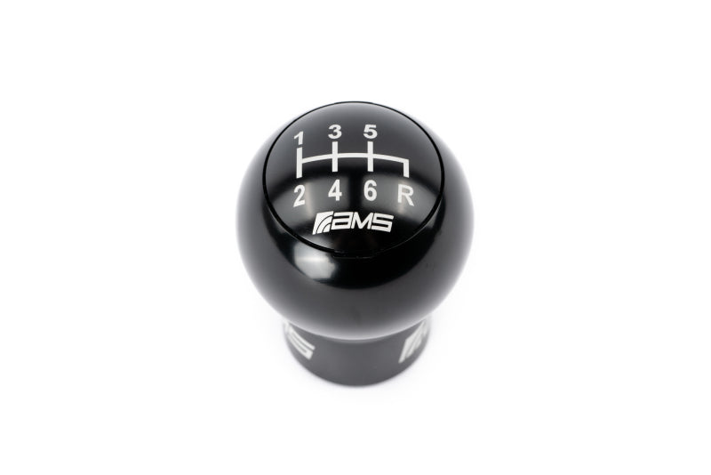 AMS Performance Subaru WRX/STi 6-Speed Billet Shift Knob (Incl Red, Black, & Gunmetal Cap) (amsAMS.50.06.0002-1)