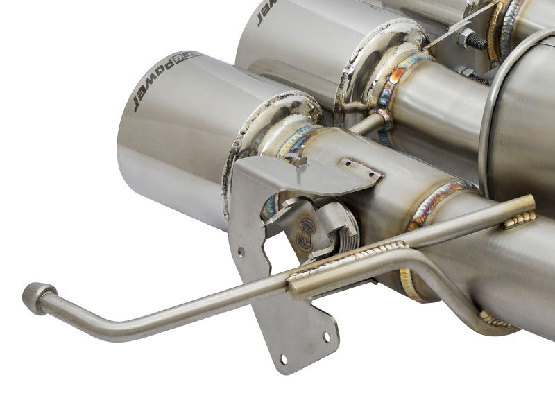 aFe MACH Force-Xp 3in-2 1/2in Axle-Back 304 Stainless Steel Exhaust with Polished Tips 2014-2017 Chevrolet Corvette V8-6.2L - photo 5