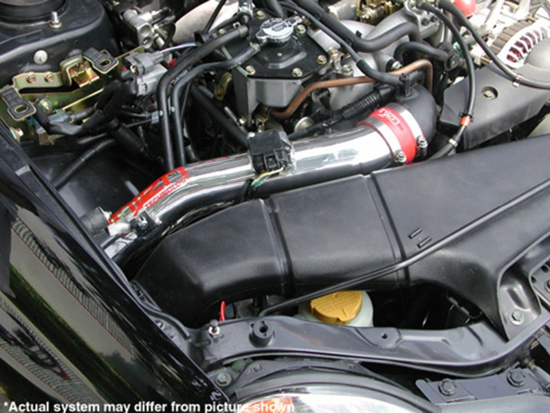 Injen 2002-2006 Subaru WRX (No Wagon) / 04 STi Wrinkle Red Cold Air Intake *Special Order* (injRD1200WR) - photo 2