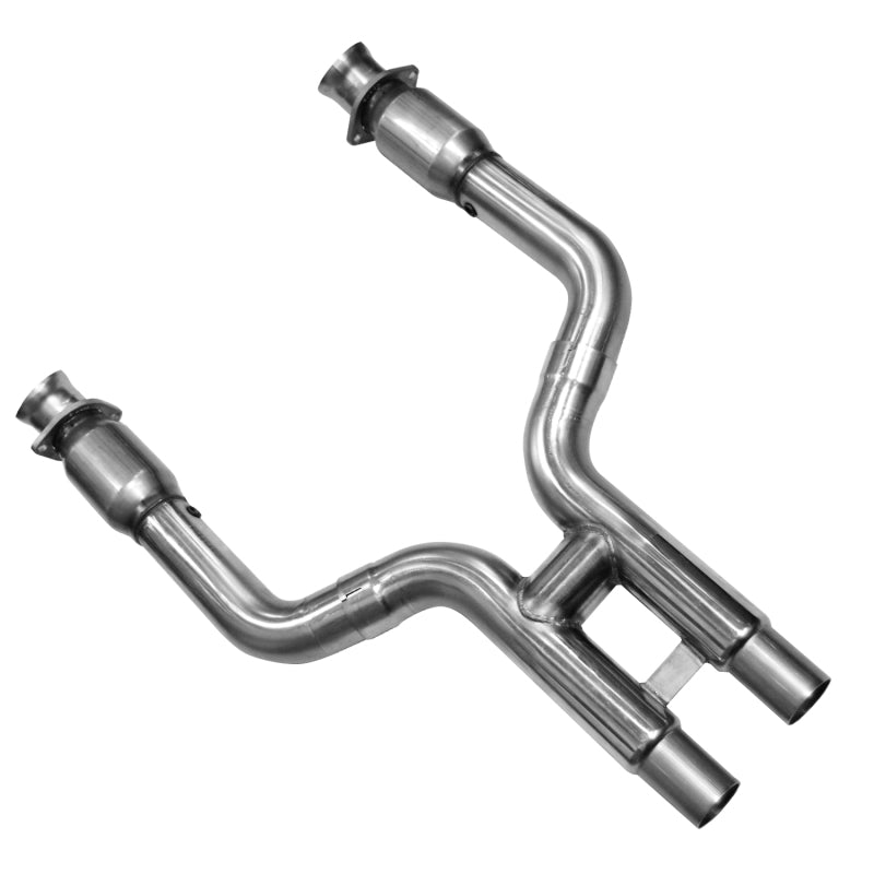 Kooks Headers 2007-2010 Ford Mustang Shelby GT500 1-7/8 x 3 Header & Green Catted H-Pipe Kit