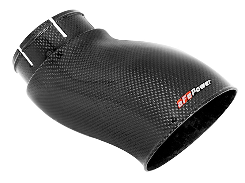aFe Momentum GT Carbon Fiber Dynamic Air Scoop 2015-2018 Dodge Challenger V6-3.6L/V8-5.7L/6.4L HEMI (afe54-72203-SF)