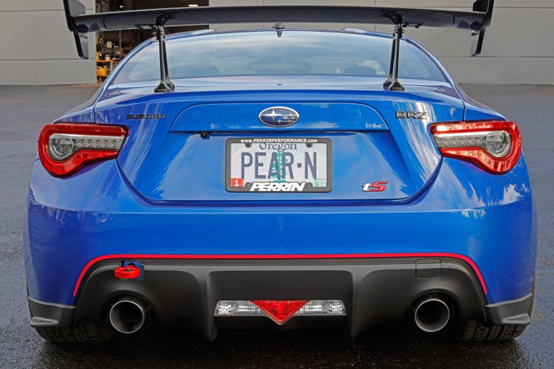 Perrin 13-26 Subaru BRZ / 13-20 Scion FR-S & Toyota 86 / 22-26 GR86 Tow Hook Kit (Rear) - Red (PSP-BDY-255RD) - photo 5