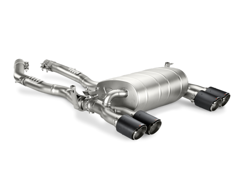 Akrapovic 2014-2017 BMW M3/M4 (F80/F82) Slip-On Line (Titanium) (Req. Tips)