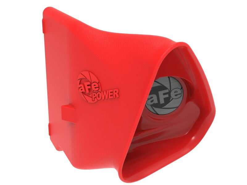 aFe Power 2015-2020 Ford Mustang 2.3l L4/3.7l V6/5.0l V8 Dynamic Air Scoop - Red (afe54-13015SR) - photo 2