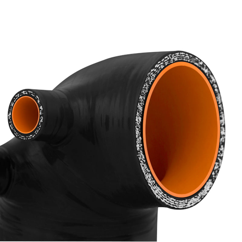 Mishimoto 1992-1999 BMW E36 (325/328/M3) w/ 3.5in HFM Black Silicone Intake Boot (misMMHOSE-E36-92IB35BK) - photo 2