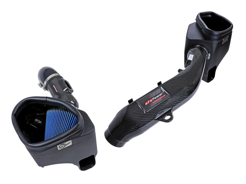 aFe Track Series Stg 2 Carbon Fiber Intake w/Pro 5R Media 2015-2020 BMW M3/M4(F80/82/83) L6-3.0L(tt) S55 (afe57-10006R) - photo 3