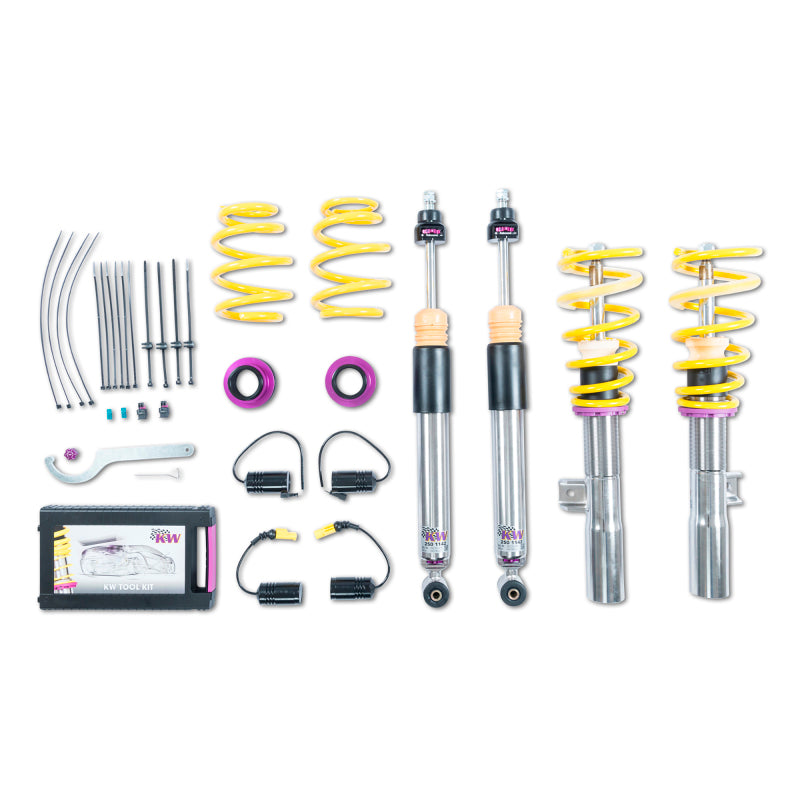 KW V3 Coilover Kit for Mercedes-Benz CLA 35/CLA 45 Coupe 4WD w/ Electronic Dampers (3522500S)