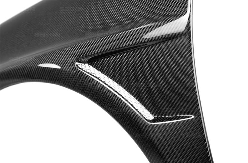 Seibon 2004-2005 Subaru WRX/STI 10mm Wider Carbon Fiber Fenders - photo 4