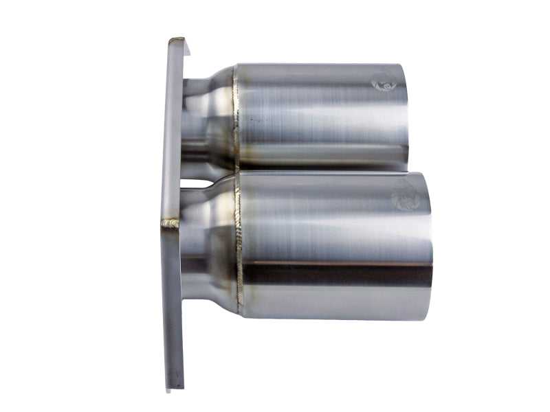 aFe Power MACH Force-Xp 4in 304 Stainless Steel Bolt-On Exhaust Tips Brushed 2014-2019 Porsche 911 GT3 3.8L/4.0L - photo 6