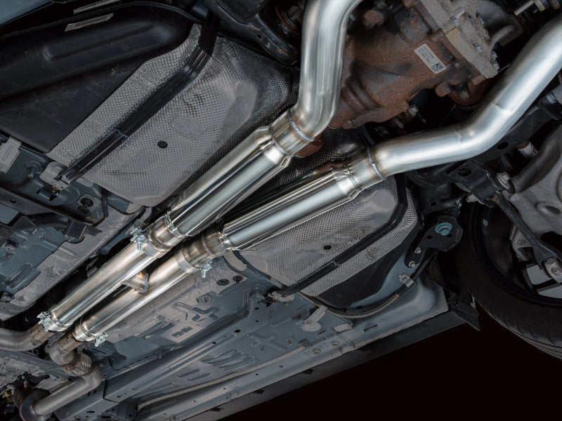 AWE Tuning 2018-2023 S550 Mustang GT SwitchPath Exhaust - Diamond Black Tips - photo 2
