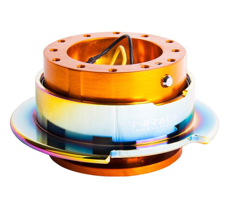 NRG Quick Release Gen 2.5 - Rose Gold Body / Neochrome Ring (SRK-250RG/MC) - photo 3