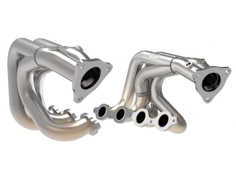aFe Twisted 304 Stainless Steel Header 2020 Chevrolet Corvette (C8) 6.2L V8 - photo 2