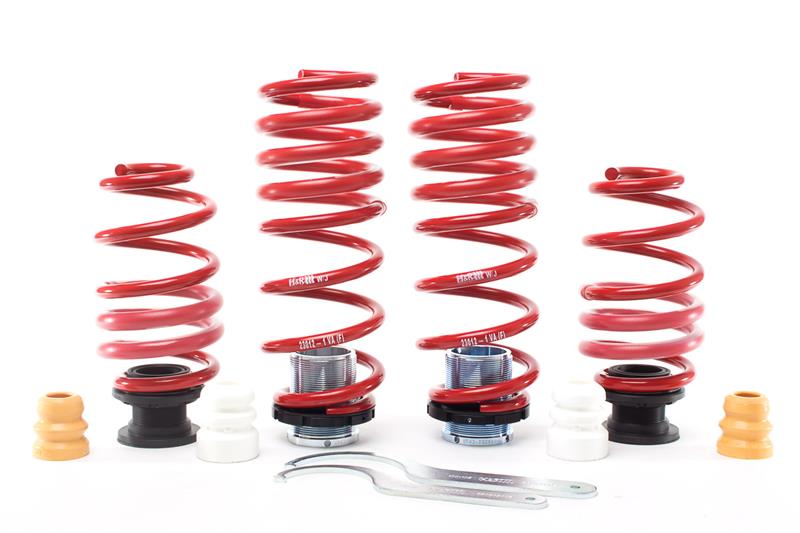 H&R VTF Adjustable Lowering Springs for 2018–2023 Audi RS5 Coupe (AWD) B9 – w/RS Suspension & w/DRC (23012-1)