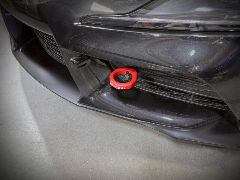 aFe Control Front Tow Hook Red 20-21 Toyota GR Supra (A90) (450-721001-R) - photo 7