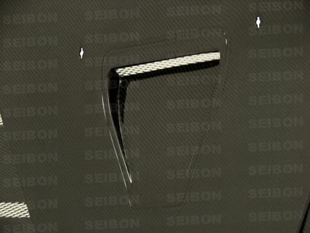 Seibon 2008-2012 Mitsubishi Evo X TS-style Carbon Fiber Hood - photo 3