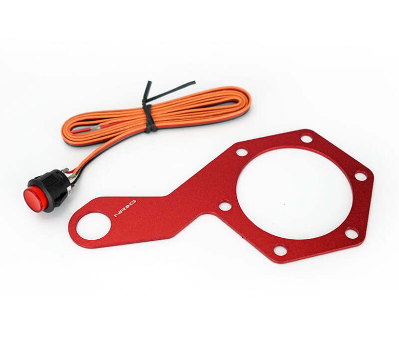 NRG Steering Single Switch - Extended Kit Red (WSS-100RD)