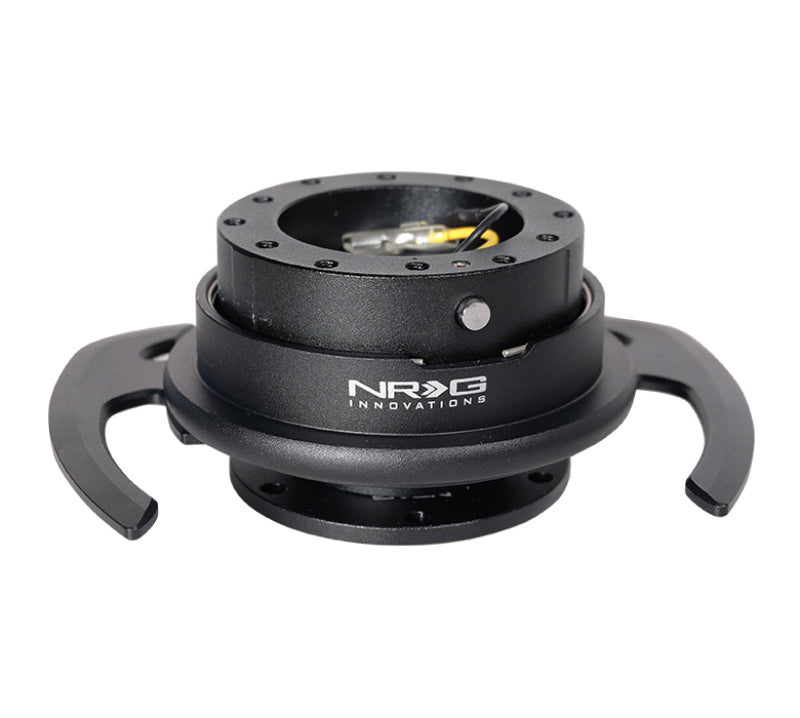 NRG Quick Release Kit Gen 4.0 - Black Body / Black Ring w/ Handles (SRK-700BK) - photo 2