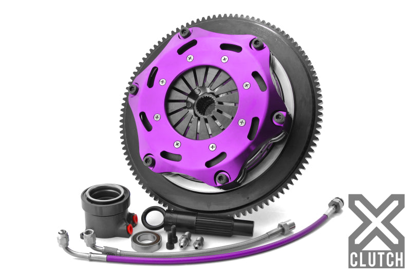 XCLUTCH 00-03 Honda S2000 Base 2.0L 7.25in Twin Solid Ceramic Clutch Kit
