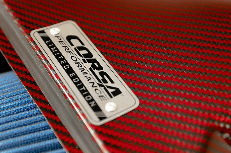 CORSA Performance 2014-2019 Chevrolet Corvette C7 6.2L V8 Red Carbon Fiber Air Intake (Does Not Fit Z06/ZR1) (cor44001-R) - photo 7