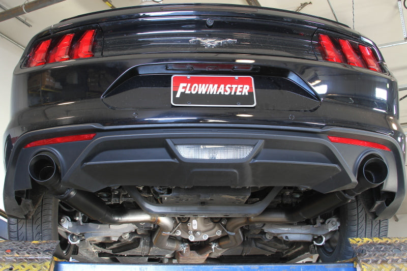 Flowmaster 2015-2023 Mustang BASE SS Outlaw Axle-Back Exhaust System - Black - photo 4