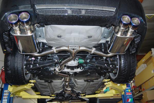 Invidia 2011+ STI/WRX Sedan Only 76mm Q300 Titanium Tip Cat-Back Exhaust - photo 3