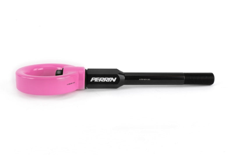 Perrin 02-07 Subaru WRX/STI Tow Hook Kit (Front) - Hyper Pink (PSP-BDY-230HP) - photo 2