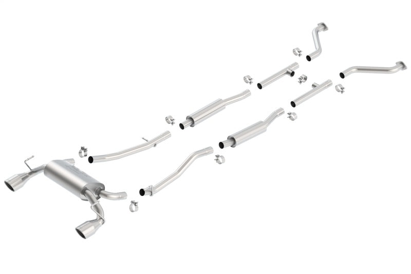 Borla 2003-2008 350Z True Dual Cat-Back Exhaust 2BOXES - photo 2