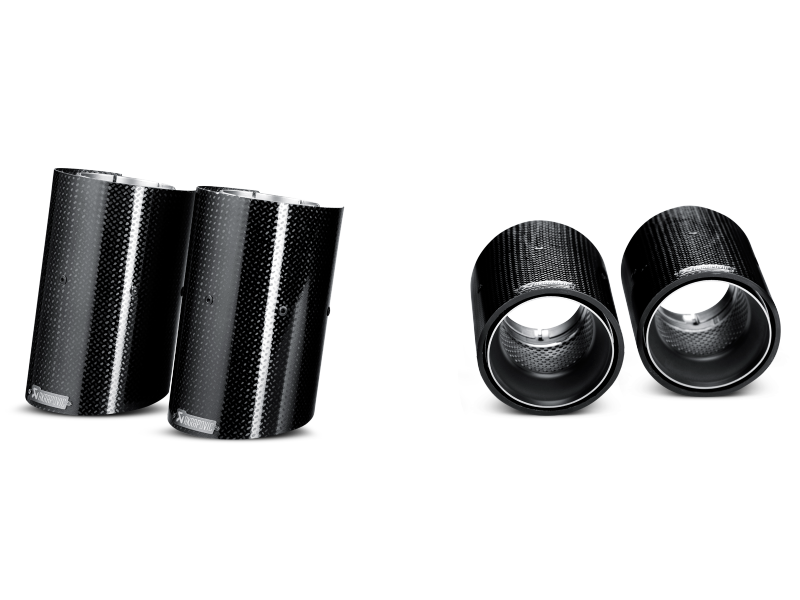 Akrapovic 2007-2013 BMW M3 (E90/E92/E93) Tail Pipe Set (Carbon) - photo 2