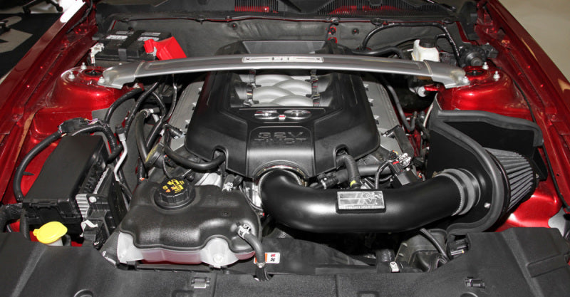 K&N 2011-2014 Ford Mustang GT 5.0L V8 Black Performance Intake Kit (knn71-3527) - photo 3