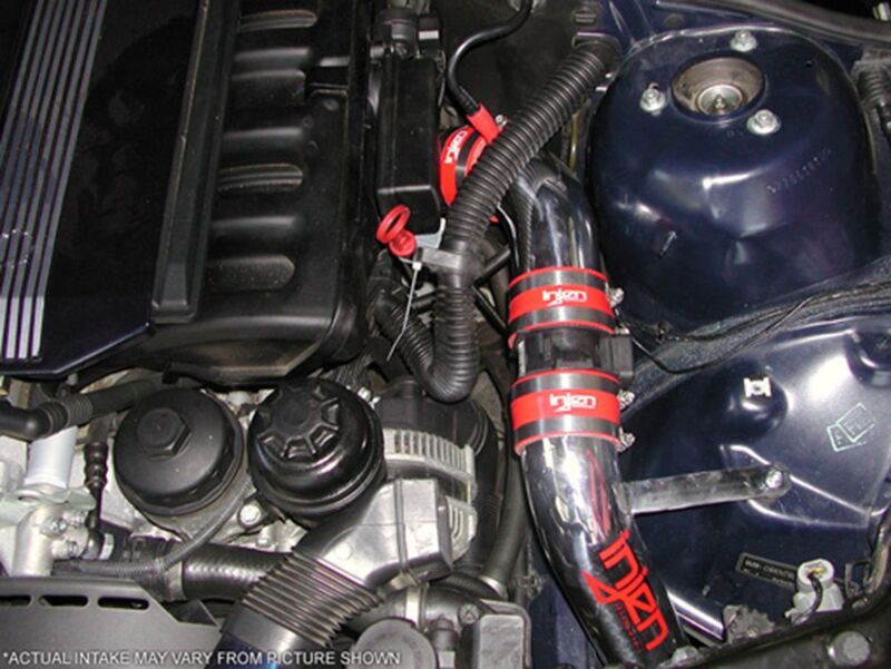 Injen 1999-2000 323 E46 2.5L 1999-2000 328 E46 2.8L 2001 325 2.5L Polished Cold Air Intake (injRD1110P) - photo 3