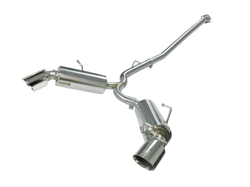 aFe Takeda 2017-2020 BRZ/FRS/86 2.5in 304 Stainless Steel Cat-Back Exhaust