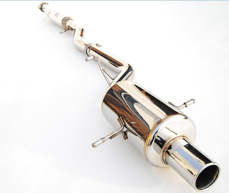 Invidia 2002+ WRX/STi 76mm G200 Titanium Tip Cat-Back Exhaust