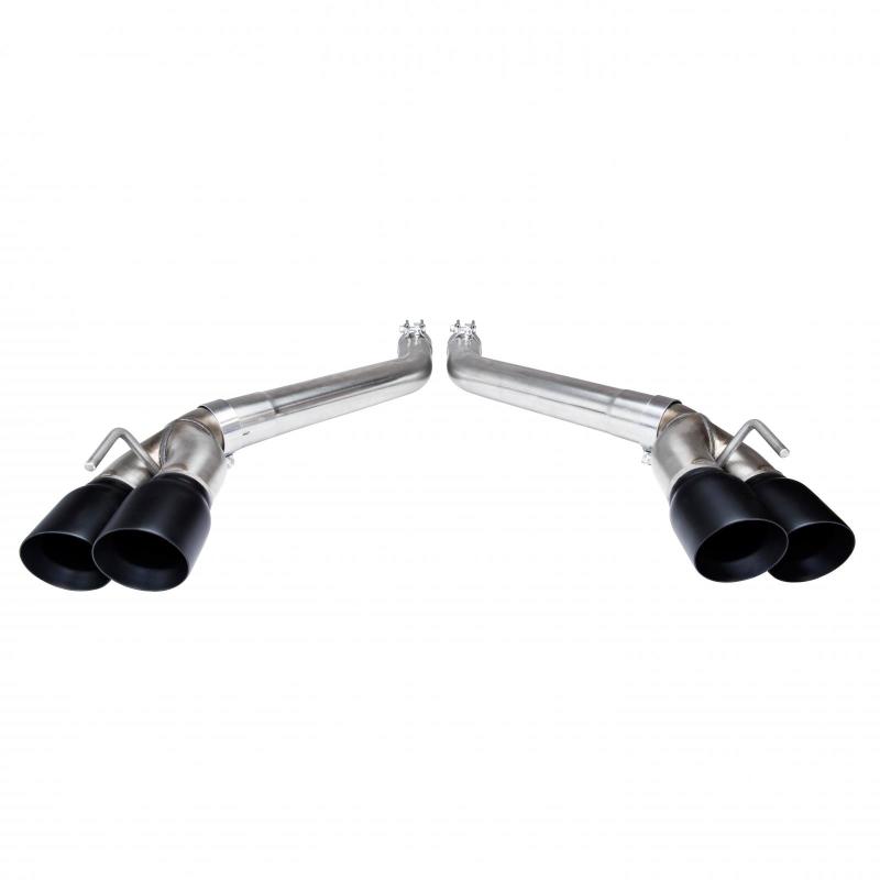 Kooks Headers 2016+ Chevrolet Camaro SS LT1 3in Axle-Back Muffler Delete Exhaust System with Black Quad Tips