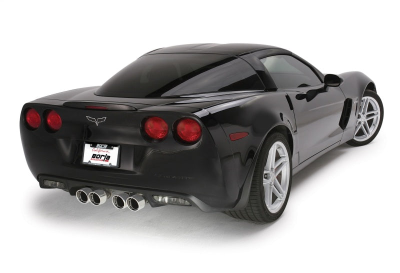 Borla 2006-2012 Chevrolet Corvette Z06/ZR1 6.2L/7.0L 8cyl Aggressive ATAK Exhaust (rear section only) - photo 4