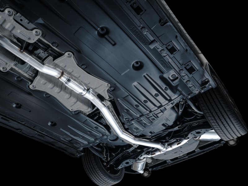 AWE Tuning 2022+ Honda Civic Si/Acura Integra Touring Edition Cat-Back Exhaust - Dual Diamond Black Tip - photo 5